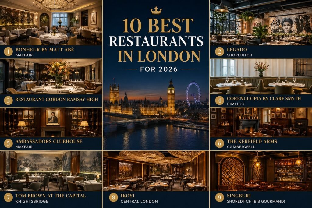 best restaurants in London